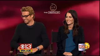 CBS Baltimore - Coffee With: Simon Baker & Robin Tunney Nov, 2013