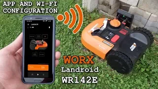 WORX Landroid WR142E • App and Wi-Fi configuration