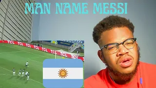 JUST SHEESH....NBA FAN REACTS TO LIONEL MESSI AGAINST ALL ODDS - ARGENTINA (REACTION)!