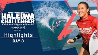 Highlights Day 3 | Power Surfing On Full Display As The Haleiwa Challenger Goes Off