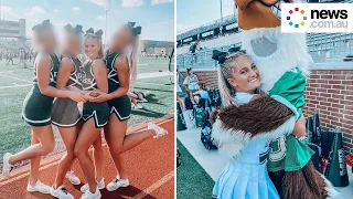 Teen cheerleader suffers horror injuries in ‘freak’ tumbling accident