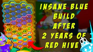 😲SWITCHING to BLUE After 2 Years of Red Hive [EXPLAINED] in Bee Swarm Simulator Roblox