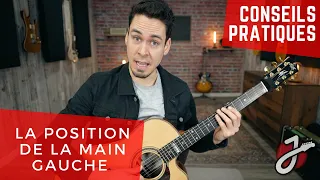 RÉGLEZ VOS PROBLÈMES DE MAIN GAUCHE à la GUITARE ACOUSTIQUE!!