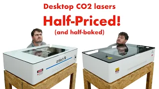 The OMTech Polar and Gweike Cloud are (mostly) Desktop CO2 Lasers