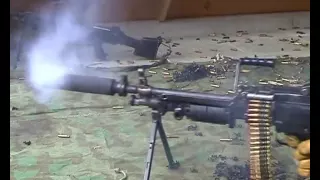 SAW 249 / Minimi Silencer test - 240 rounds in a single burst