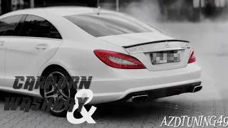 Carporn & Washday + Burnout !!! | CLS 63 AMG