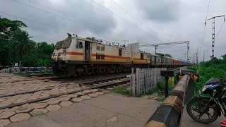 Fast & Furious Ranchi Intercity Express Dangerous Aggressive Honking Passing Throughout Railgate