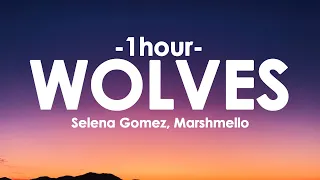 Selena Gomez, Marshmello - Wolves [1HOUR+Lyrics]