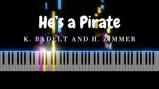 He's a pirate - Pirates of the Caribbean - Piano Cover