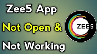 Zee5 App Open And Not Working Problem How To Fix This In Android - Simpel Method