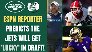 Reacting to ESPN New York Jets Insider Predicting that the Jets will finally get LUCKY in NFL Draft!