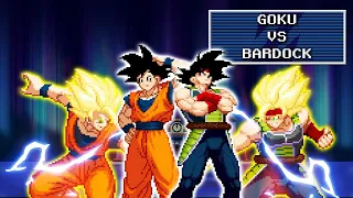 Goku vs Bardock - [Sprite Animation]