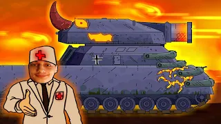 Я РАТТЕ и СТАЛ ДЕМОНОМ! - Реакция на Gerand - Мультики про танки - ( геранд анимация мульт ! )