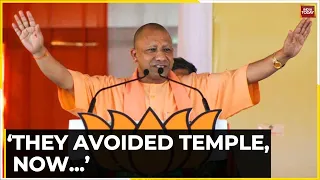 UP CM Yogi Adityanath Slams Mandir Meltdown Brigade Says Today Mandir Doubters Are Silenced