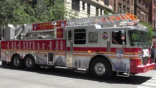 FDNY Fire Trucks responding