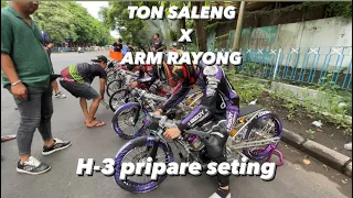 JAM MEPET!! TON SALENG DAN ARM RAYONG PREPARE BERSAMA PAINOEL ,PILOTTER ,RIZQY MOTOR SPORT,KJ YANTO