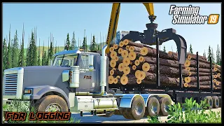 Big Loading Day! - TimeLapse Logging 17 - Farming Simulator 2019 - FDR Logging