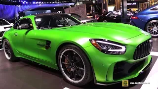 2019 Mercedes AMG GT R Coupe - Exterior and Interior Walkaround - 2019 NY Auto Show