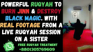 Powerful Ruqyah for Jinn & Black Magic | Real Footage of Ruqyah from Live session on a Sister