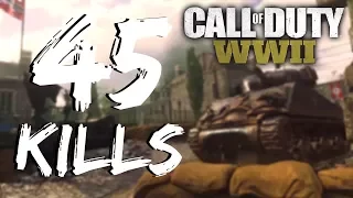 45 KILL GAME !!! NEW WAR MODE - CALL OF DUTY WW2 MULTIPLAYER GAMEPLAY !