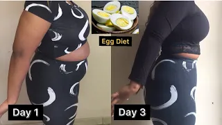 I tried the egg diet for 3 days and this happened | Shocking Results