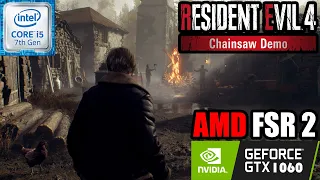 Resident Evil 4 Remake - Chainsaw DEMO | i5-7500 | GTX 1060 | 1080p60FPS BEST SETTINGS Tested + FSR2