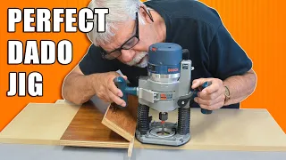 Quick Build for a Perfect Router Dado Jig to make Dado Joints