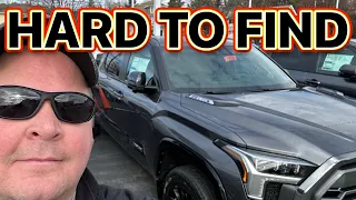 Why Is This 2024 Toyota Tundra So Hard To Find?