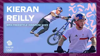 Kieran Reilly's Full Gold Medal Run 🥇 | BMX Men's Freestyle | Krakow 2023