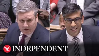 The full exchange: Rishi Sunak and Keir Starmer clash over financial crisis