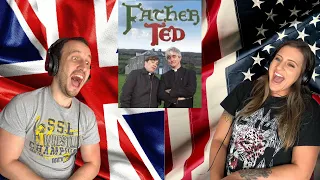 British Husband Shows American Wife  |  Father Ted - I Hear You're a Racist Now, Father! *HILARIOUS*