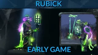 How to win early game with Rubick - ZXYC pro guide 7k MMR