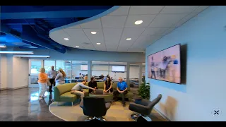 One Take Fly-Through FPV Drone Video of Office Space