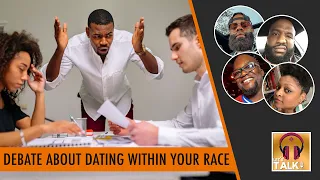@KingmakerStudios and Kay debate about REFUSING TO DATE BLACK WOMEN... is that hate | Lapeef Lets Talk