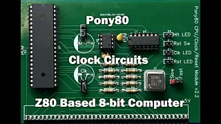 Pony80 - Clock Circuits - My z80 homebrew computer!