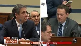 LIVE: Trump's ex-attorney Michael Cohen testifies to House Oversight Committee I ABC7