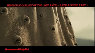 MINUSCULE (Valley of the Lost Ants) -  Battle Scene  (Part 1/4)