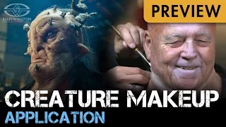 Creature Makeup - Multi-Piece Silicone Prosthetic Application - PREVIEW
