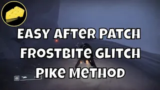 Easy Infinite Frostbite Glitch Pike Method - Shelter From The Storm Cheese Deep Stone Crypt Raid