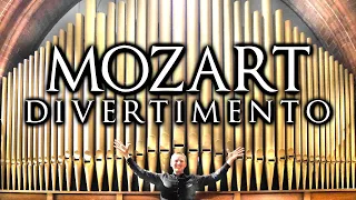 MOZART - DIVERTIMENTO D MAJOR K.136 (ALLEGRO) - ORGAN SOLO - JONATHAN SCOTT