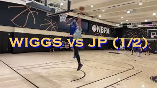 📺 Andrew Wiggins vs Jordan Poole at Golden State Warriors practice in NYC day before Boston Celtics