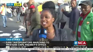Taxi Strike | Cape Town taxi commuters stranded