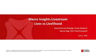 DBS Macro Insights Livestream June: Lives vs livelihood