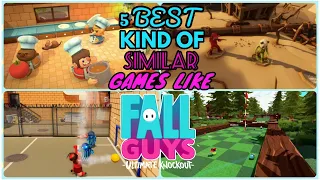 5 BEST MULTIPLAYER GAMES LIKE FALL GUYS | 5 BEST ALTERNATIVES OF FALL GUYS FOR PC XBOX & PS4