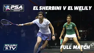 PSA Rewind - El Welily v El Sherbini - Full Squash Match - El Gouna 2018 Final