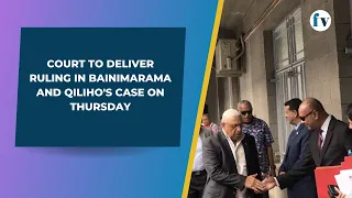 Court to deliver ruling in Bainimarama and Qiliho's case on Thursday