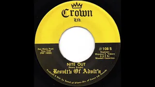Result's Of Adult's - Nite Out (1969)