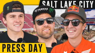 2023 Salt Lake City Supercross | Press Day ft. Hunter Lawrence, Haiden Deegan and more