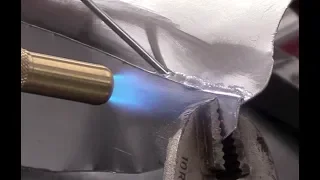 Delboy's Garage, Hayabusa 45, "Brazing Sheet Aluminium" !