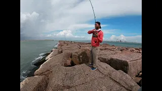 Boca Chica Beach Fishing Jetties 6/17/2021